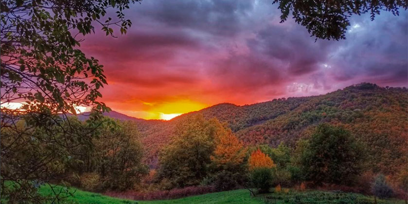 italie wild umbria uitzicht