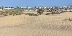 De duinen bij Maspalomas (Gran Canaria)