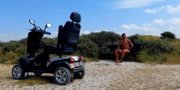 Naaktrecreatie met fysieke beperking