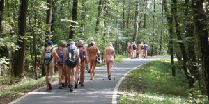 Naaktwandeling in Duitsland